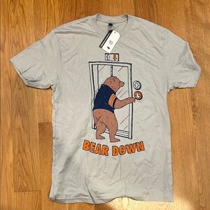 Chicago Bears Gray Bear Down Graphic T-Shirt